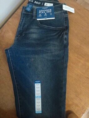 Arizona Jean Company Slim Flex 360° Jeans in Dark Blue Wash